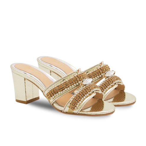 VARIO ALTIN YILAN TAŞLI (Gold Snake Print Stone)