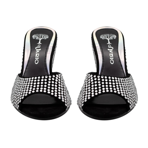 VARIO SIYAH SUET (BEYAZ TASLI)