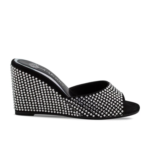 VARIO SIYAH SUET (BEYAZ TASLI)