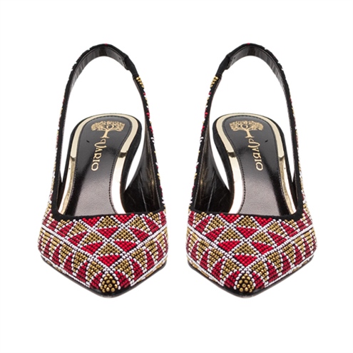 VARIO SIYAH SUET - BORDO C1412