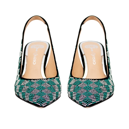 VARIO SIYAH SÜET - YEŞİL R8794