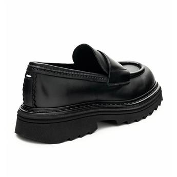 ATTIMONELLIS Hakiki Deri Loafer Erkek Ayakkabı 7107 BLACK (Siyah)