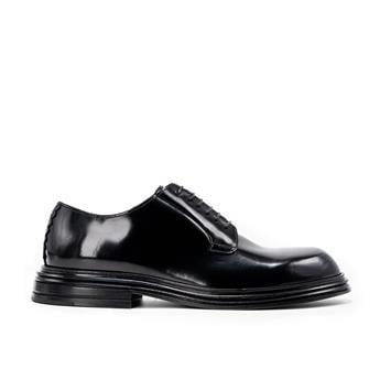 ATTIMONELLIS Hakiki Deri Bağcıklı Erkek Ayakkabı 7107 BLACK (Siyah)