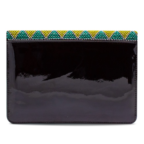 VARIO SIYAH RUGAN YESİL SARI TASLI