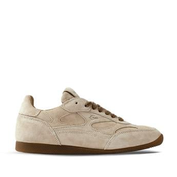 D.A.T.E. Hakiki deri alçak bilekli spor ayakkabı 455 BEJ SUET (Beige Suede)
