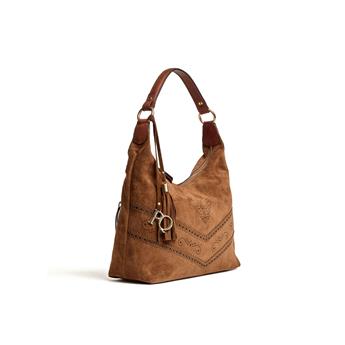 BOLSO Z188 TABA SÜET (Tan Suede))