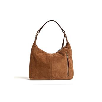 BOLSO Z188 TABA SÜET (Tan Suede))