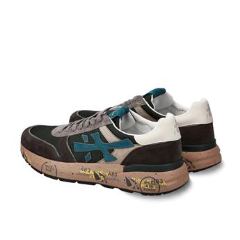 PREMIATA 7864 DARK GREEN+DARK BROWN