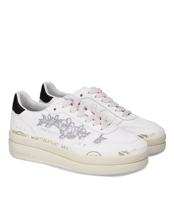 PREMIATA 8255 WHITE+SILVER (Beyaz Gümüş)