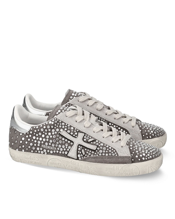 PREMIATA 7850 STRASS+DARK GREY (KOYU GRİ)