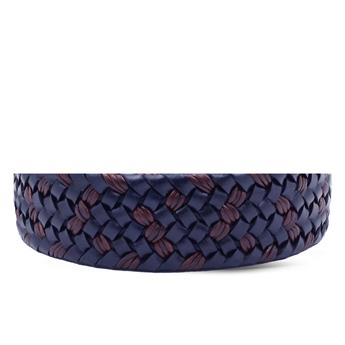 VARIO LACİVERT KAHVE ÖRGÜ (Navy Blue Brown Knitted)