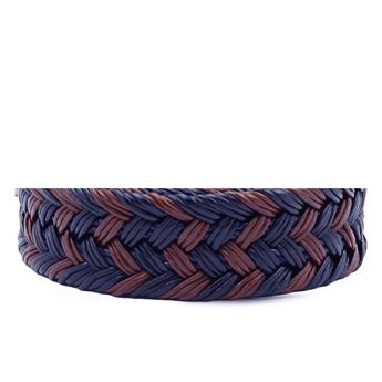 VARIO LACİVERT TABA ÖRGÜ (Navy Blue Tan Knit)