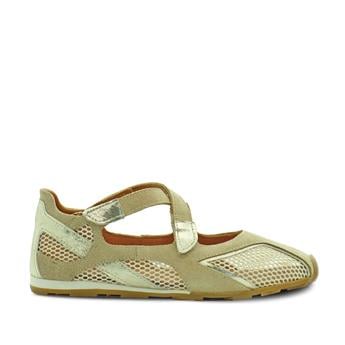 VARIO Hakiki Yarma Süet File Babet Z631 YARMA SÜET BEJ (Split Suede Beige)