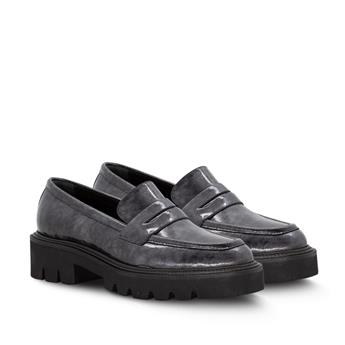 VARIO GRİ RUGAN (Gray Patent Leather)