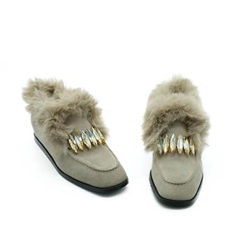 VARIO 455 BEJ SUET (Beige Suede)