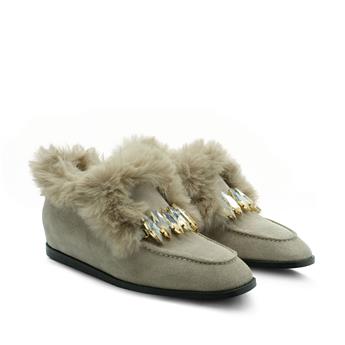 VARIO 455 BEJ SUET (Beige Suede)