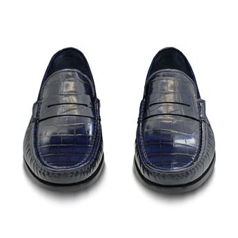 VARIO Z335 LACİVERT BASKI KROCO (Navy blue print croco)