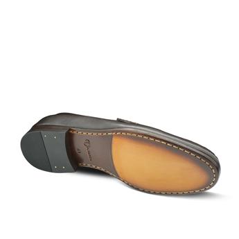 VARIO Hakiki Geyik Derisi Erkek Ayakkabısı Z456 ORJ. KAHVE GEYIK (Org.Brown Deer)