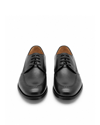 VARIO Hakiki Deri Bağcıklı Erkek Ayakkabı 053 SIYAH (Black)