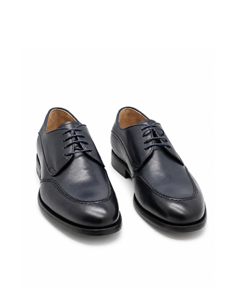 VARIO Hakiki Deri Bağcıklı Erkek Ayakkabı 051 LACİVERT (Navy blue)