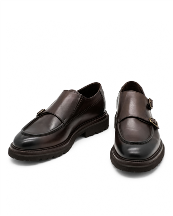 VARIO Hakiki Deri Erkek Ayakkabı 165 KAHVE (BROWN)