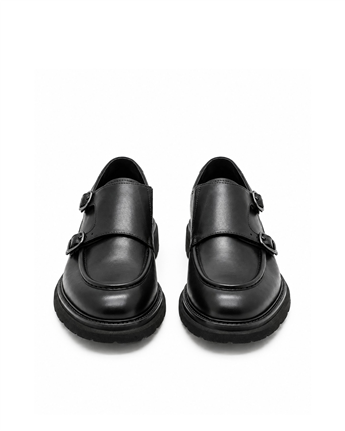 VARIO Hakiki Deri Erkek Ayakkabı 053 SIYAH (Black)