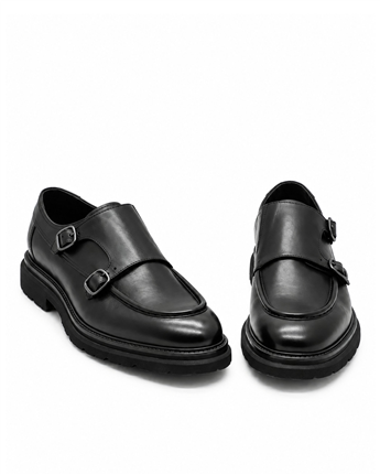 VARIO Hakiki Deri Erkek Ayakkabı 053 SIYAH (Black)