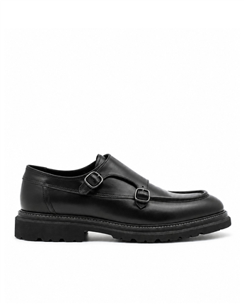 VARIO Hakiki Deri Erkek Ayakkabı 053 SIYAH (Black)