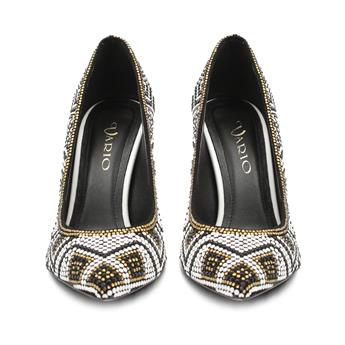 VARIO SUET SIYAH RUGAN BEYAZ R590