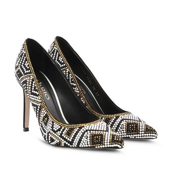 VARIO SUET SIYAH RUGAN BEYAZ R590