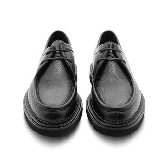 VARIO Bağcıklı Kaymaz Taban Erkek Ayakakabı S68 SIYAH FLOTER (Black Floater)