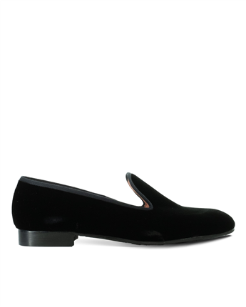 VARIO279 29 V1VARIO Kadife Loafer Z641 SİYAH KADİFE (Black Velvet)