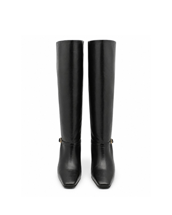 VARIO Hakiki Deri Çizme 053 SIYAH (Black)