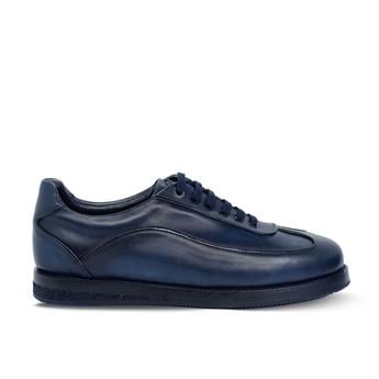 VARIO Gerçek deri Bağcıklı Kauçuk Taban 051 LACİVERT (Navy blue)