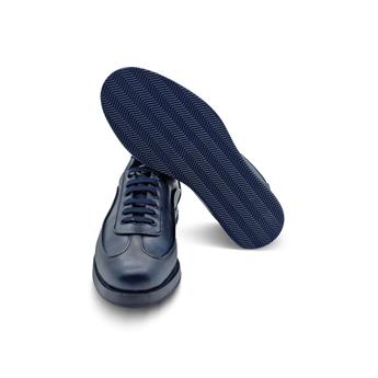 VARIO Gerçek deri Bağcıklı Kauçuk Taban 051 LACİVERT (Navy blue)