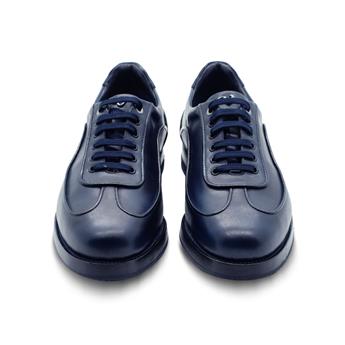 VARIO Gerçek deri Bağcıklı Kauçuk Taban 051 LACİVERT (Navy blue)
