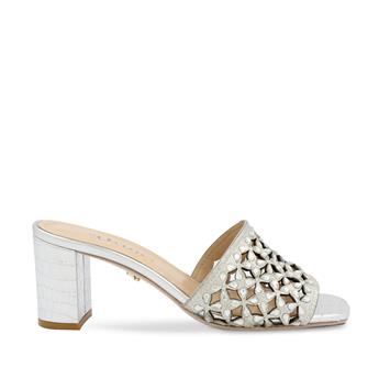 VARIO GÜMÜŞ KROKO BASKI C2699 (Silver Crocodile Print)