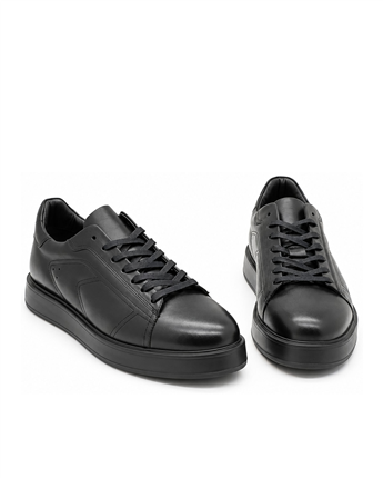 VARIO Hakiki Deri Siyah Sneaker 053 SIYAH (Black)