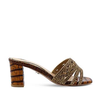 VARIO KAHVE BASKI KROKO (Brown print croco)