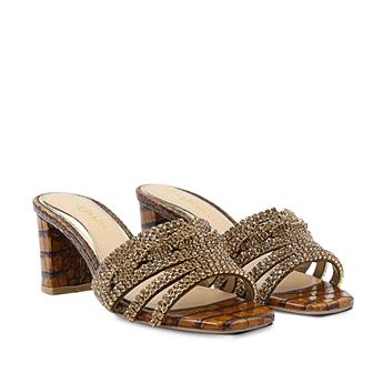 VARIO KAHVE BASKI KROKO (Brown print croco)