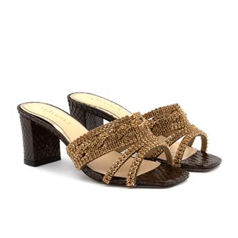 VARIO KAHVERENGİ YILAN BASKI (Brown Snake Print)