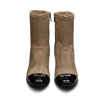 VARIO Strech Bot Z614 RUGAN SIYAH SUET KUM C3620