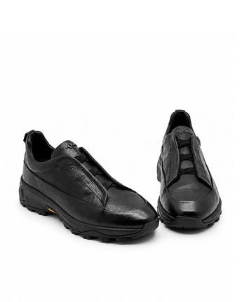 VARIO Hakiki Deri Erkek Ayakkabı – Kauçuk Taban 053 SIYAH (Black)