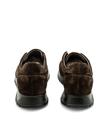 VARIO Hakiki Süet Deri Erkek Ayakkabı Z590 YARMA SUET KAHVE 490 C63 (Split Suede Brown)