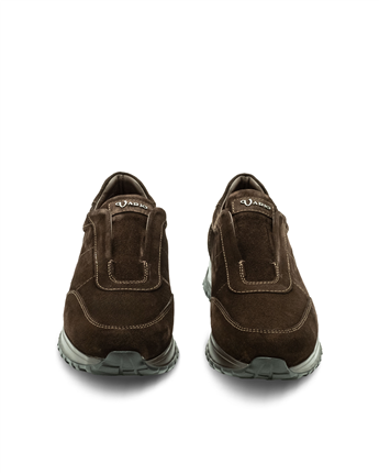 VARIO Hakiki Süet Deri Erkek Ayakkabı Z590 YARMA SUET KAHVE 490 C63 (Split Suede Brown)