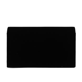 VARIO Kadife Zincir Askılı Taş Detaylı Abiye Çanta Z641 SİYAH KADİFE (Black Velvet)