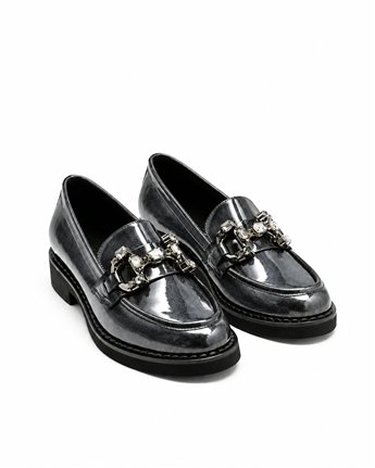 VARIO GRİ RUGAN (Gray Patent Leather)