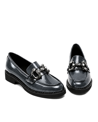 VARIO GRİ RUGAN (Gray Patent Leather)