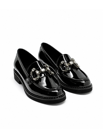 VARIO SIYAH RUGAN (Black Patent Leather)
