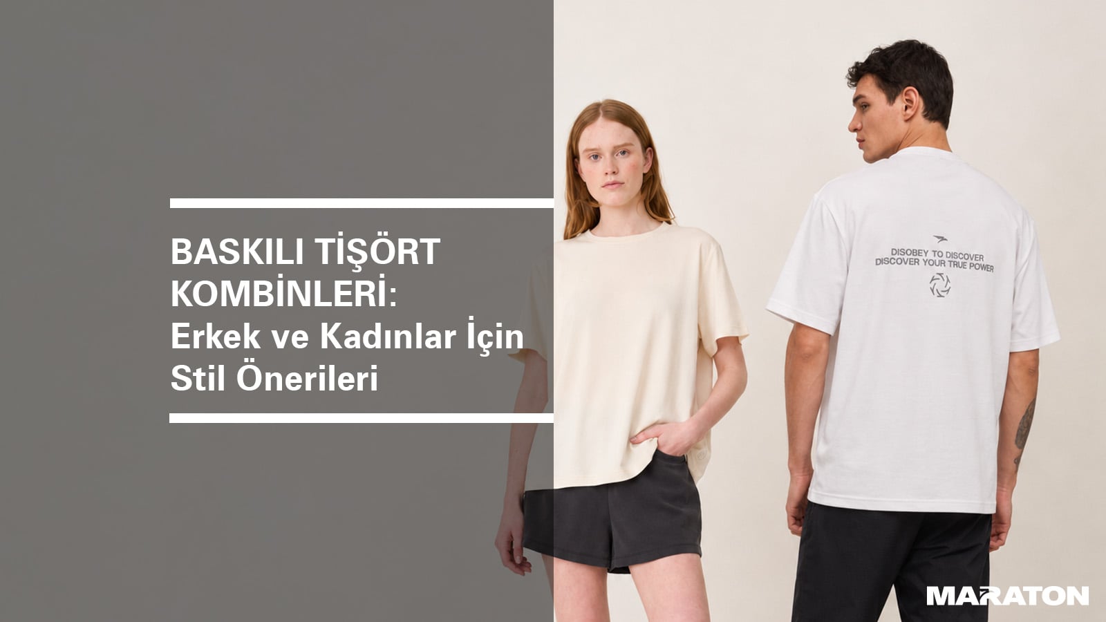 Baskılı Tişört Kombinleri: Erkek ve Kadınlar İçin Stil Önerileri
